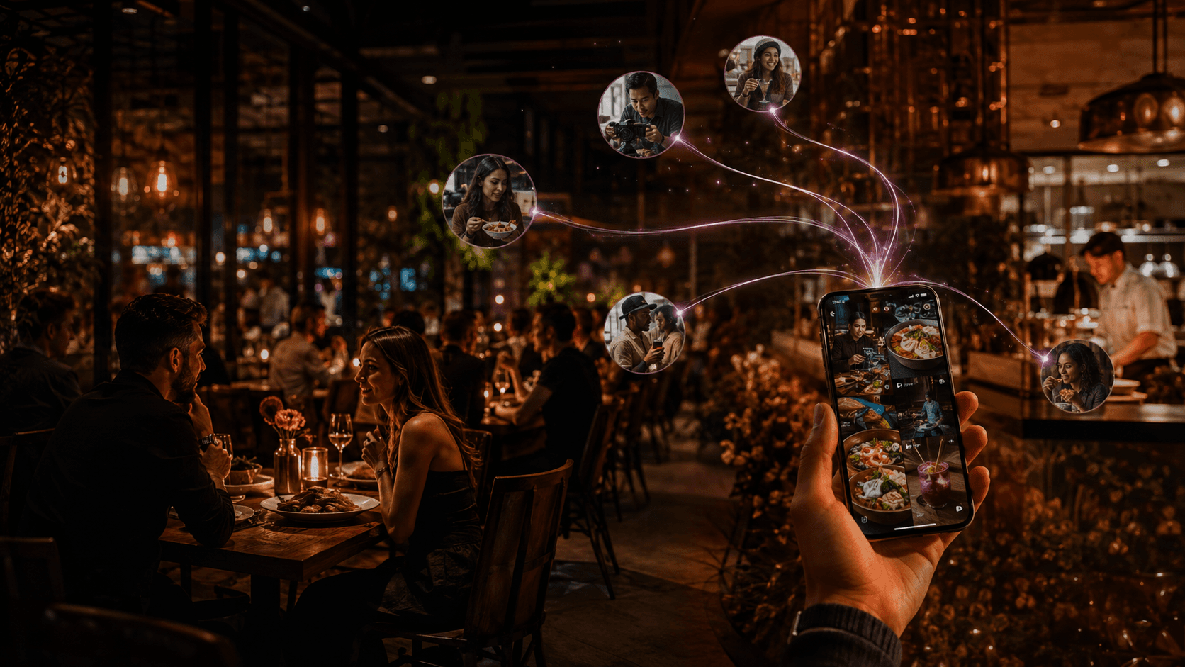 Premium restaurant, food content and a converging local audience